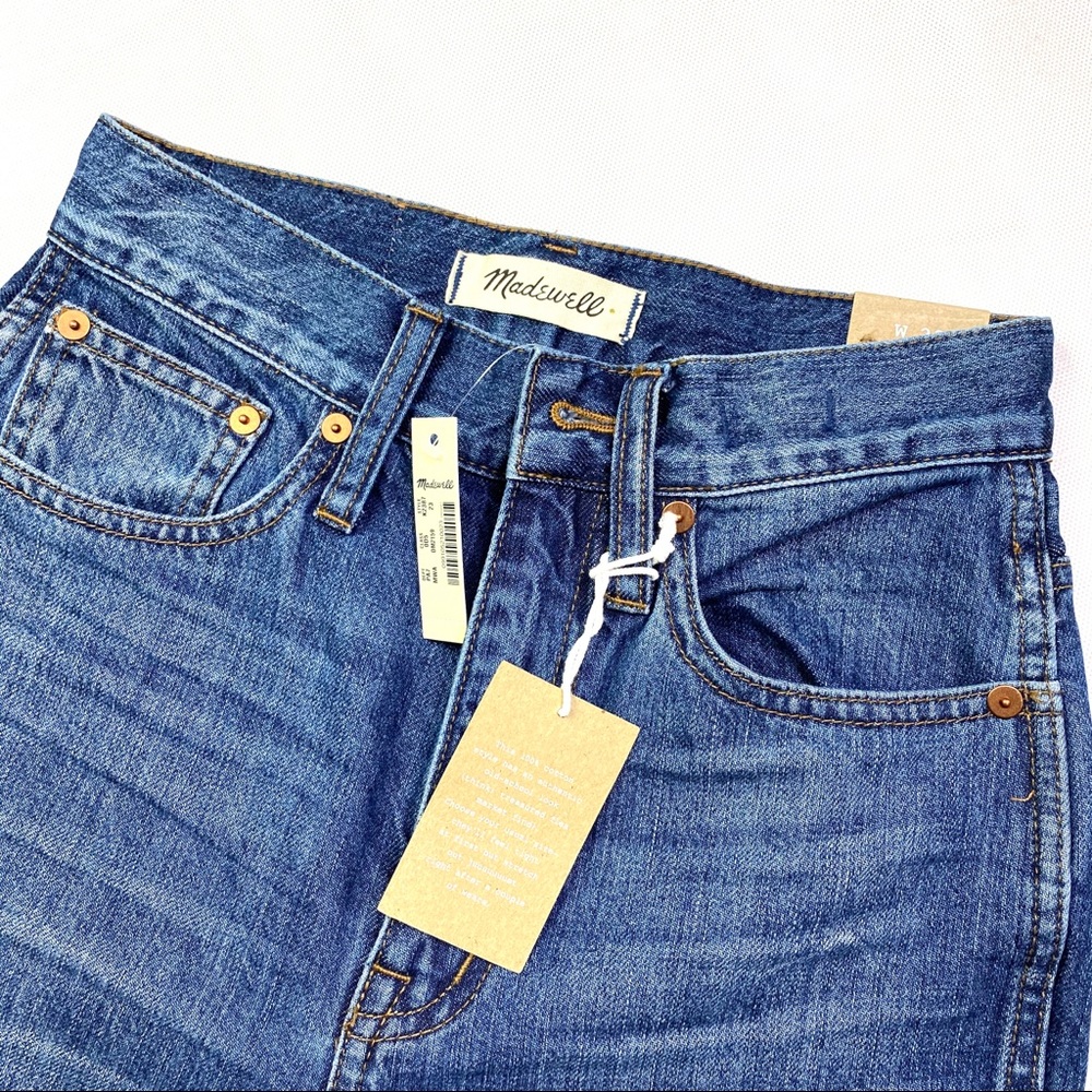 NWT Madewell Rigid Demi-Boot Crop Jeans - Picture 6 of 7